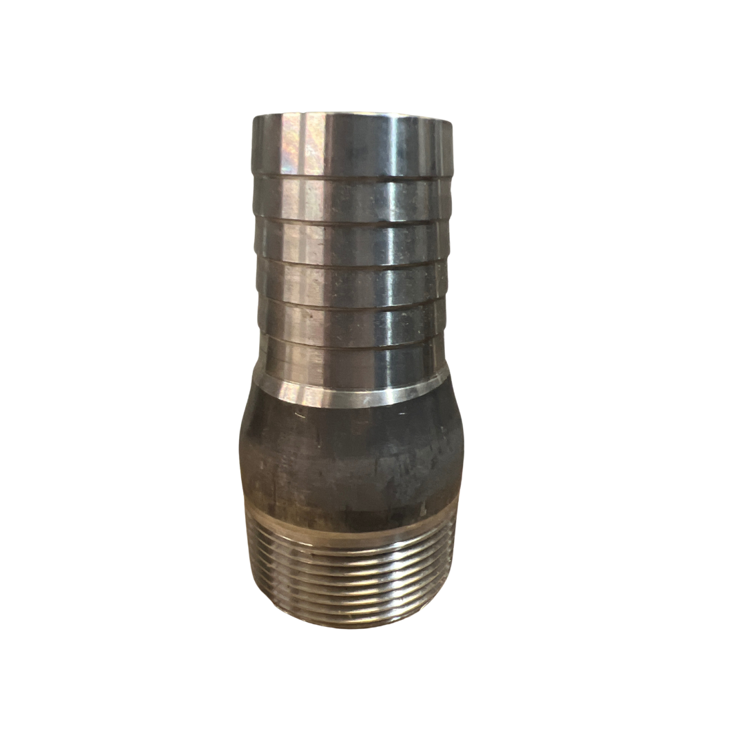 HOSETAIL, SS, G1½M X 1½ BARB