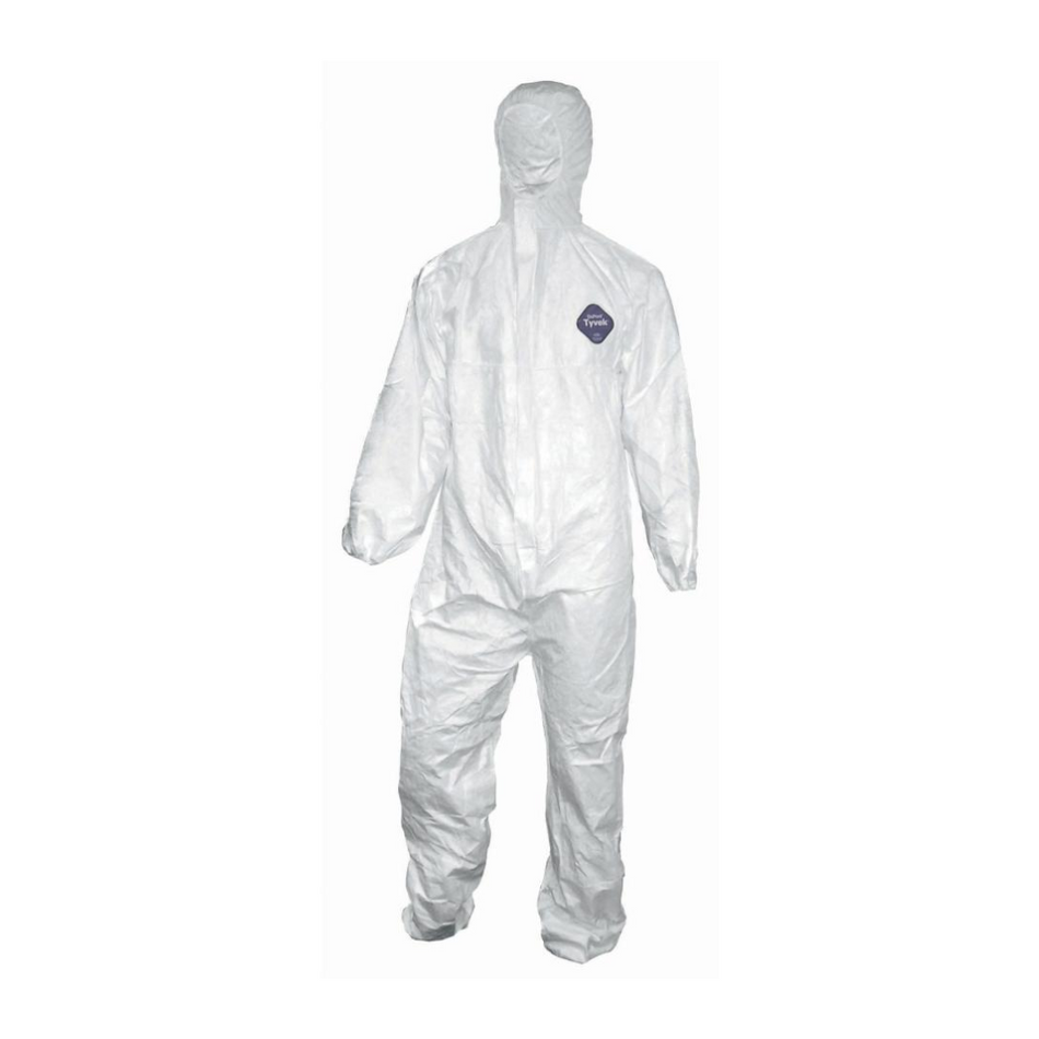 COVERALLS, TYVEK WHITE, L