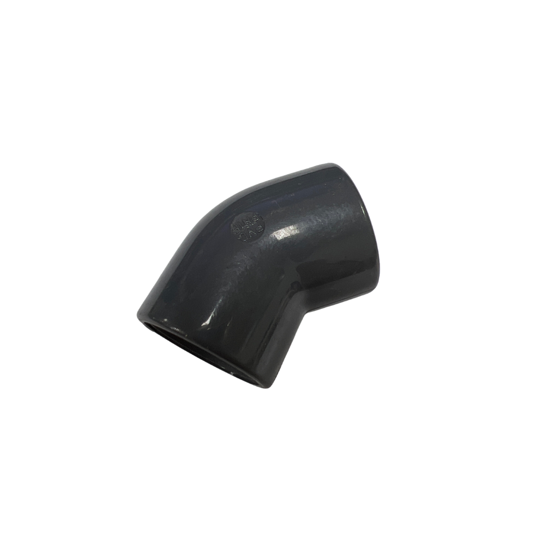 ELBOW, 45°, FF, THD G½ - PVC