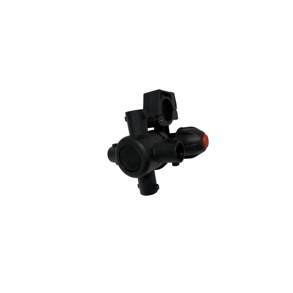 NOZZLE BODY CW DCV, ¾" RH QUAD