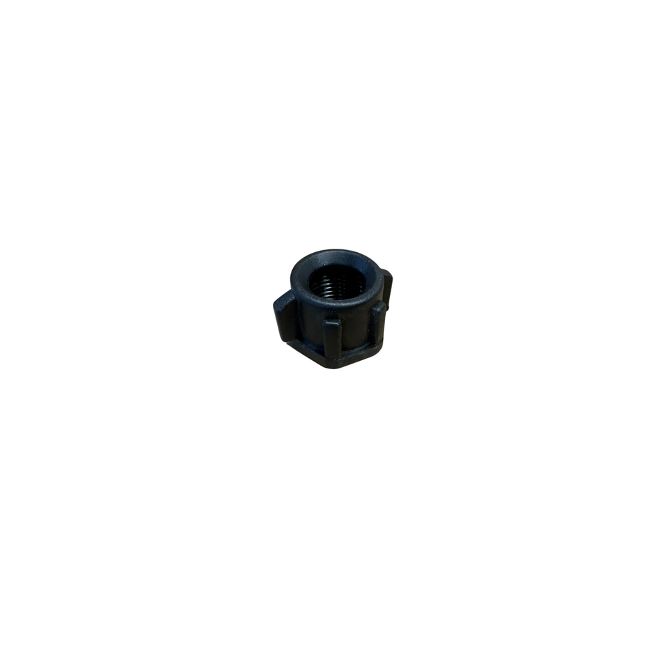 NUT CAP 3/8 POLY GREY