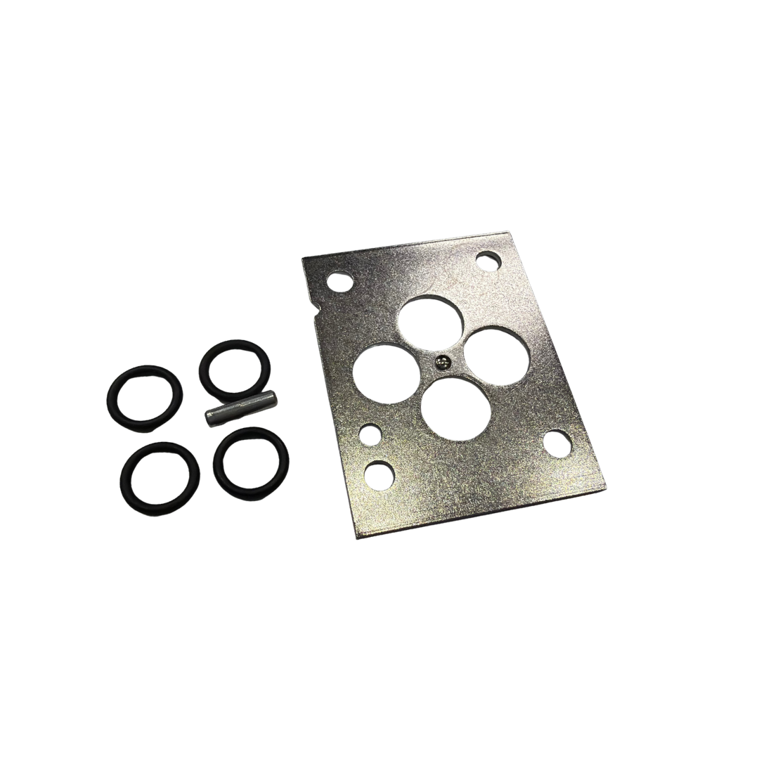 KIT PLATE/O RING VALVE HYD.