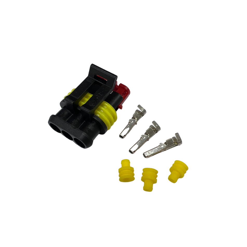 CONNECTOR 3 WAY FEMALE 1.5MM