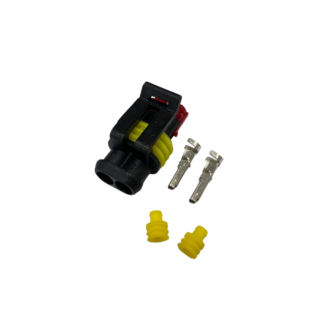 CONNECTOR 2 WAY FEMALE 1.5MM