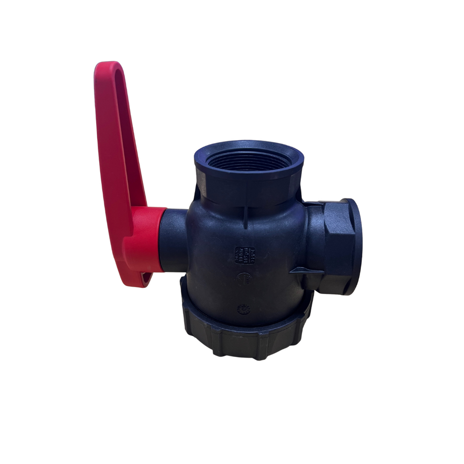 3 WAY MANUAL BALL VALVE, 2"