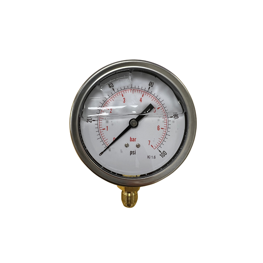 GAUGE, SPRAY, 7 BAR, Ø100