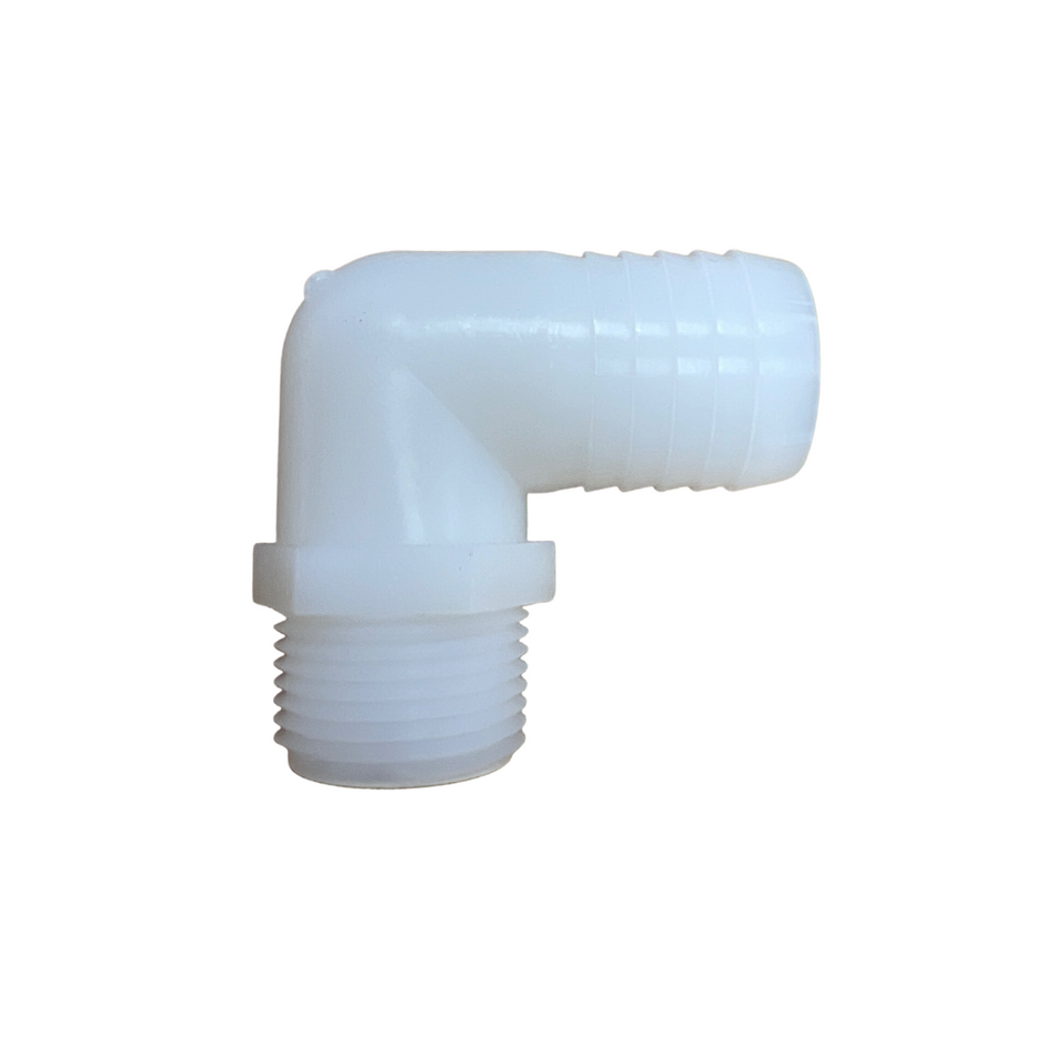ELBOW 90O - 3/4M X 1/2 BARB