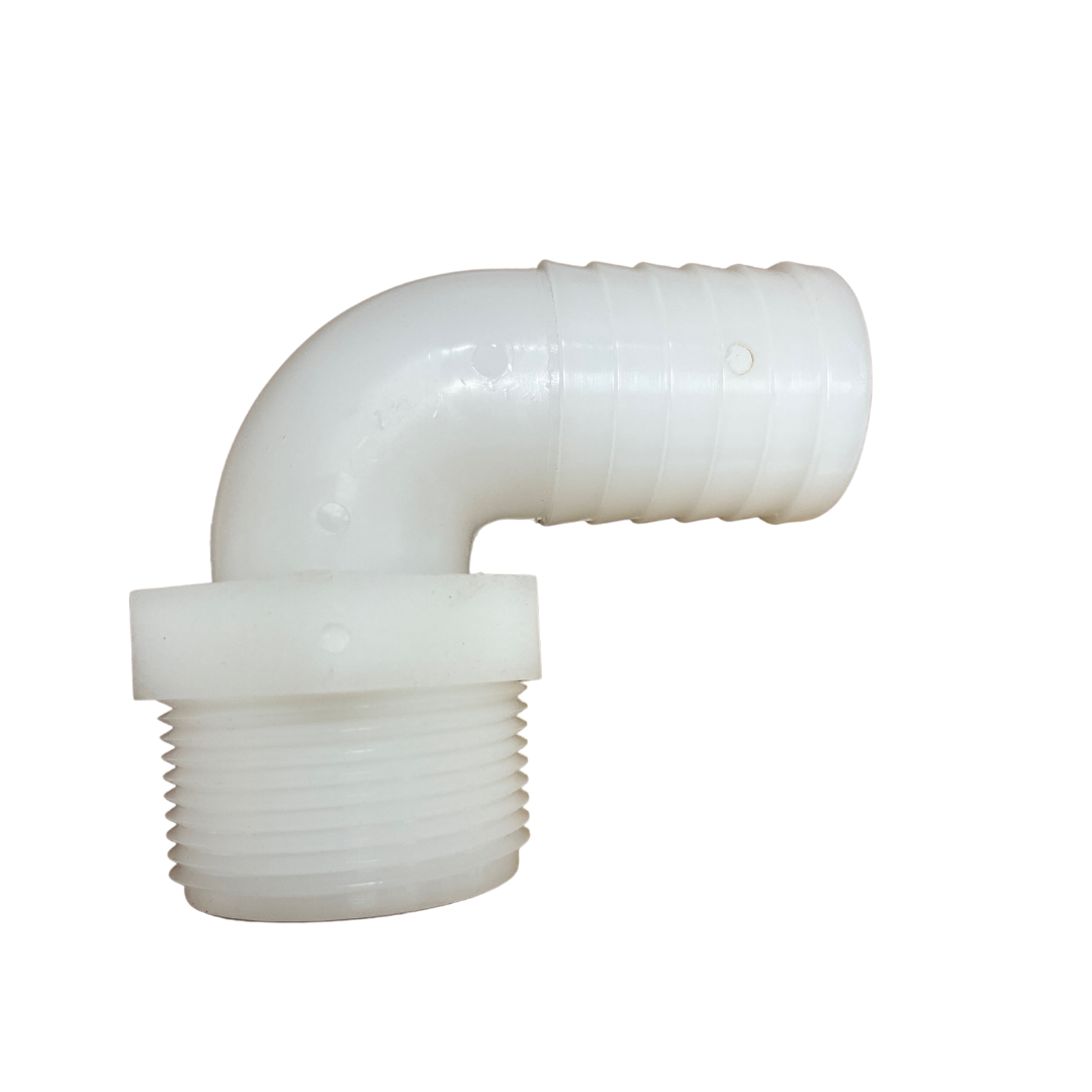 HOSETAIL, 90°, ¾M X ¾ BARB