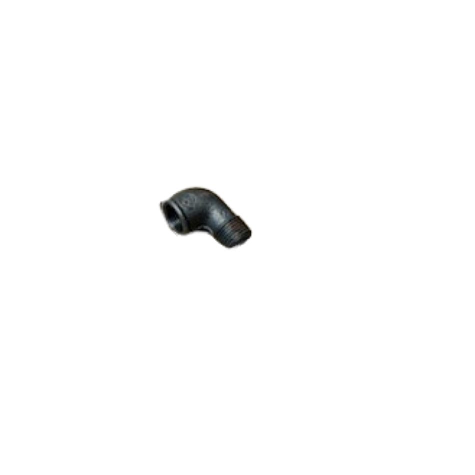 ELBOW 90O 1/2M X 1/2F BLK/MALL