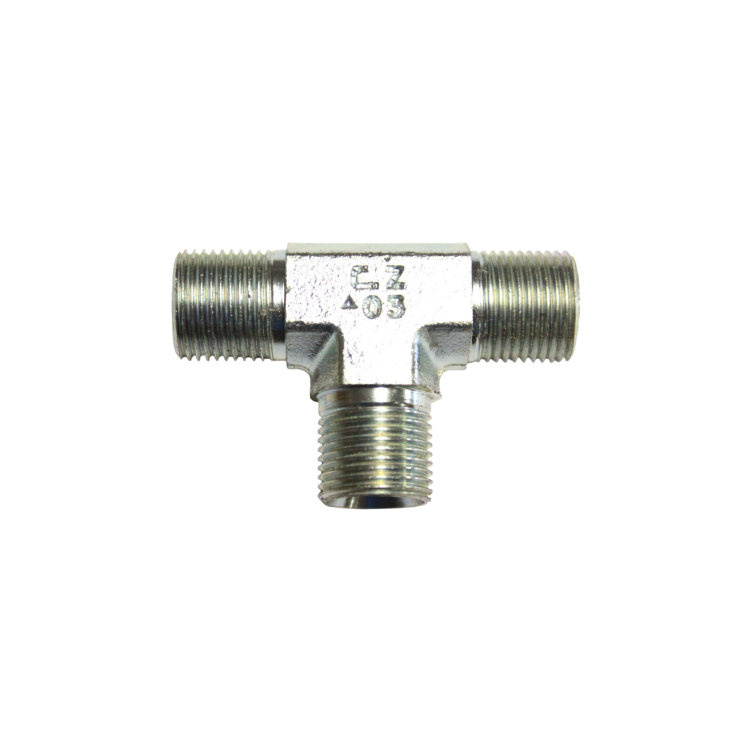 TEE HYD 3/8M X 3/8M X 3/8M