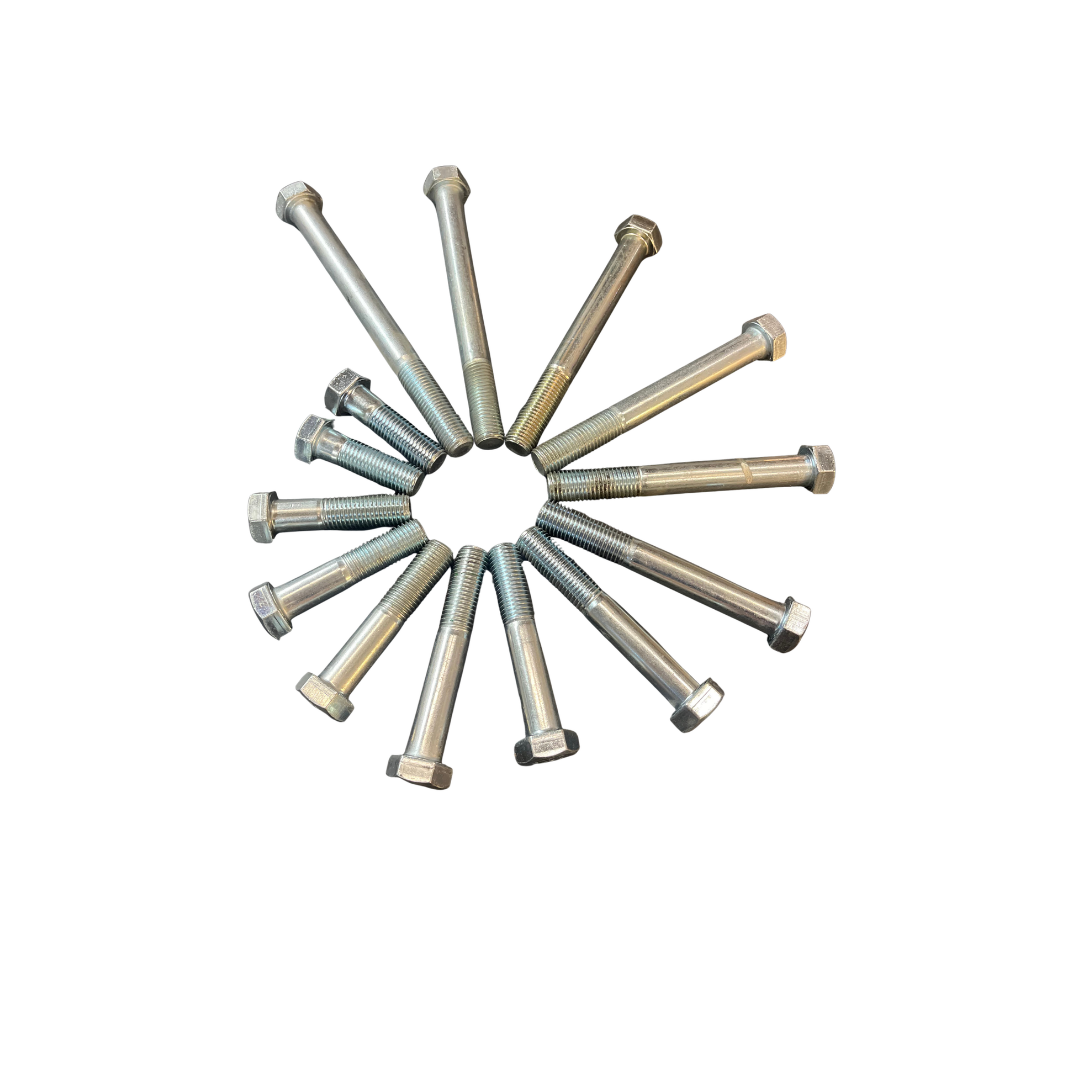 M20 X 220MM HIGH-TENSILE BZP BOLT