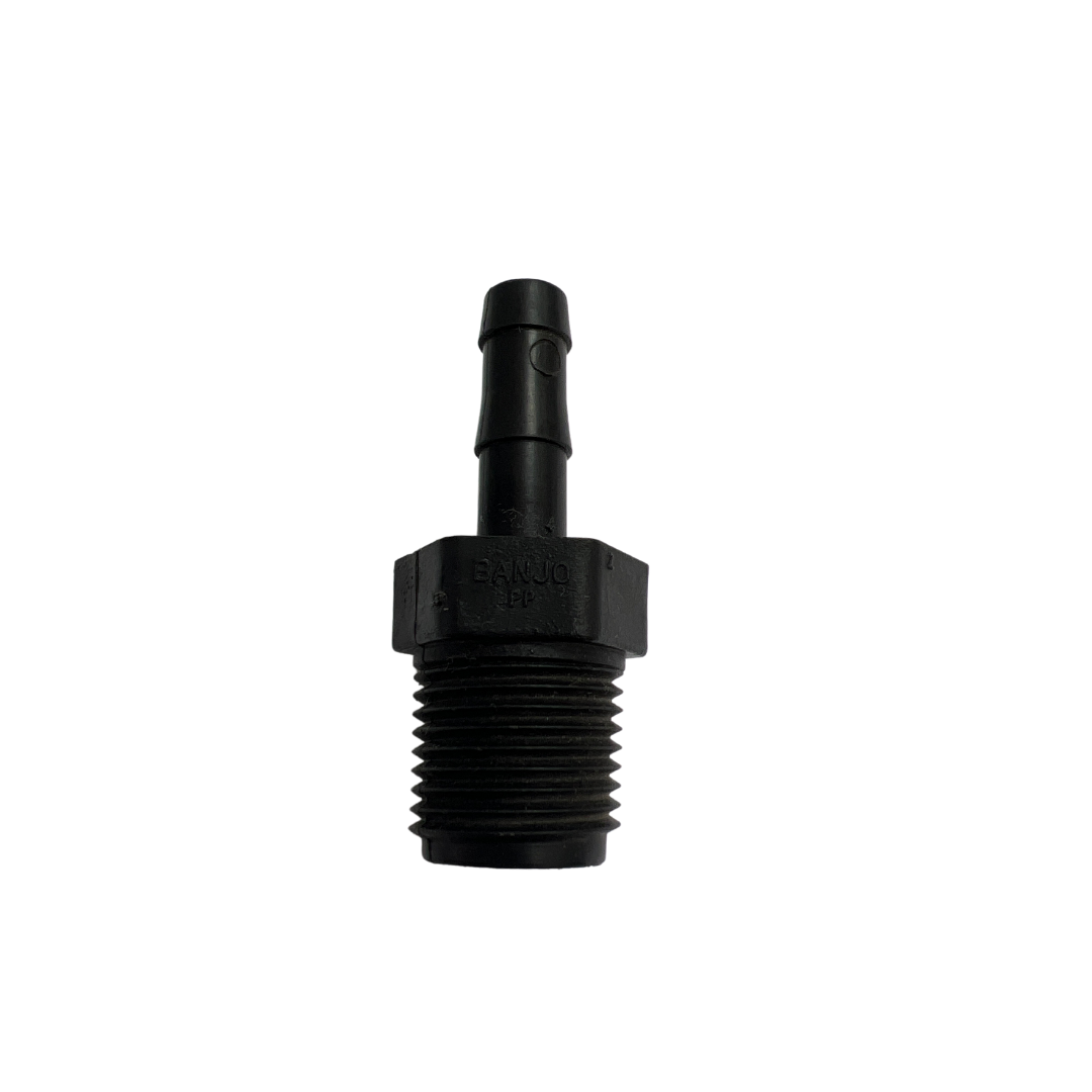 HOSETAIL-1/2BSPM X 3/8BARB