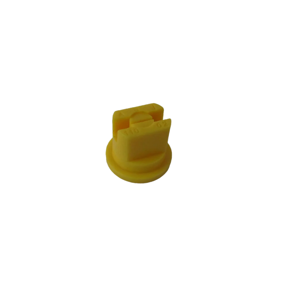 ST 110-02 STANDARD FLAT FAN 110 YELLOW POM